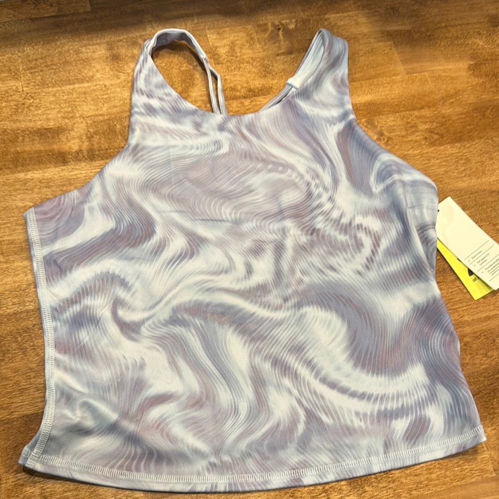 Stylish Blue and Purple Girl’s sports bra